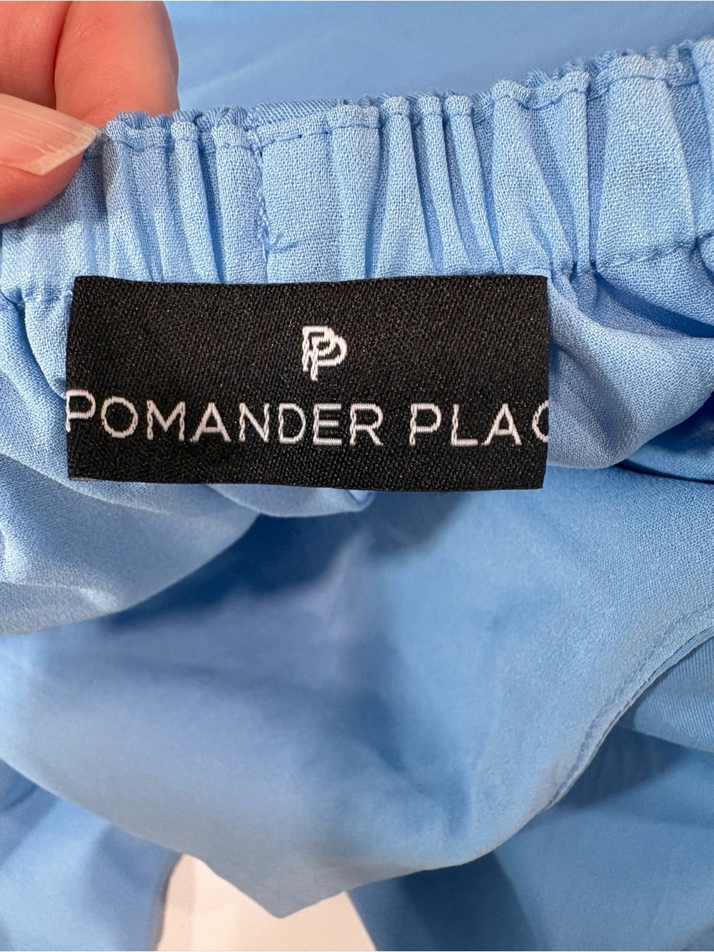 Tuckernuck Pomander Place Breakers Blue Lyle Halter Maxi Dress - Picture 11 of 15
